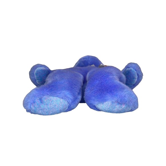 Ty Beanie Buddies "Clubby IV" Blue Teddy Bear Plush Official Club Large 14" - Picture 11 of 15